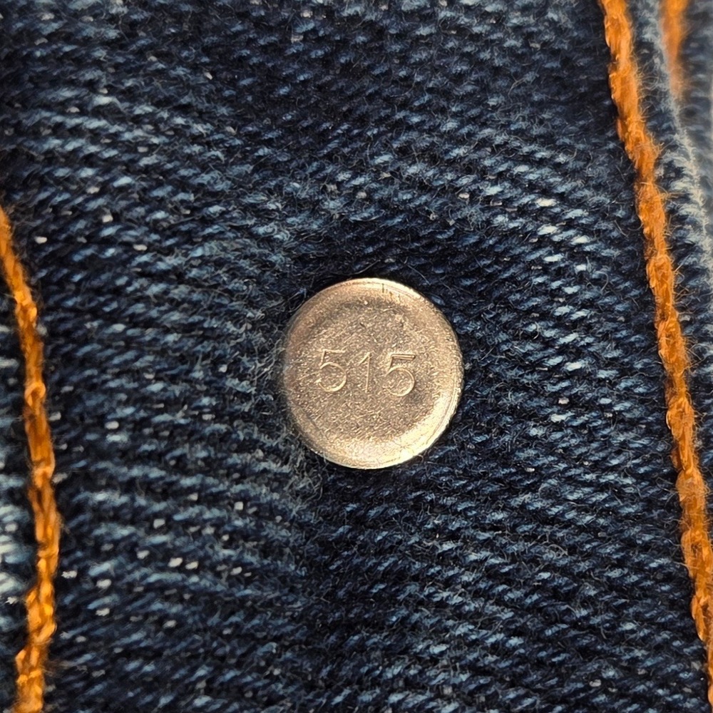 Vintage 80s Levi's 517 Orange Tab Jeans Mens 36x30 (Fits 34×25) Bootcut Made USA - Picture 6 of 14